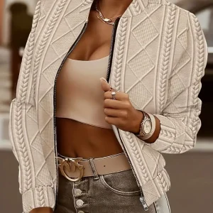 Amelia - Giacca strutturata con cerniera