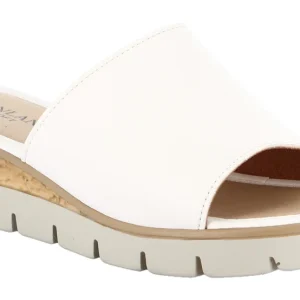 Grunland Ci Ciabatte con Zeppa da Donna – Bianco - CI9897G7PAFO