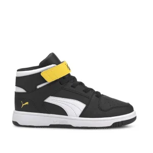 Puma Rebound Layup Sl V Sneakers Alte da Bambino – Nero - 370488-12