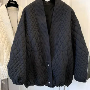 Violet - Giacca imbottita in cotone retrò alla moda