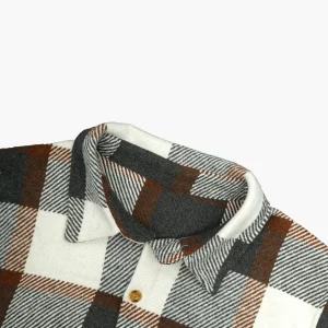 Victor – Giacca Casual a Maniche Lunghe con Motivo a Quadri alla Moda da uomo