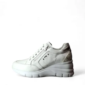 Nero Giardini Nadine Sneakers Basse da Donna – Bianco - E615221 D 707