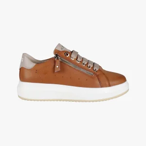 Keys Sneakers Basse da Donna – Cuoio - K10505