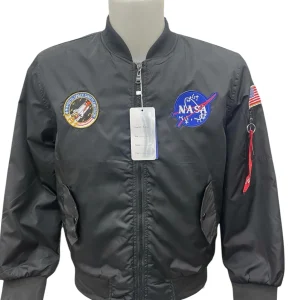 Bomber caldo e soffice con zip e tasche