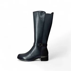 Valleverde Stivali senza Tacco da Donna – Nero - 47535