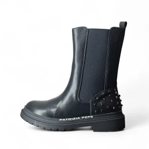 Patrizia Pepe Priscilla Stivaletti senza stringhe da Donna – Nero - PPJ704