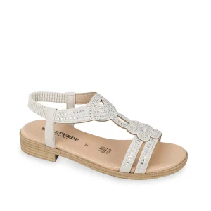 Valleverde Sandali Bassi da Donna – Ghiaccio - 55403 GHIACCIO