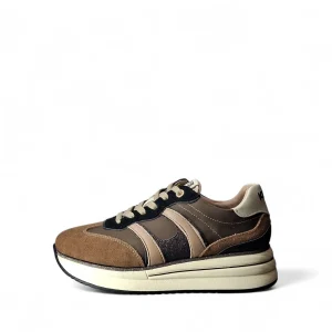 Keys Sneakers Basse da Donna – Marrone - K-11290