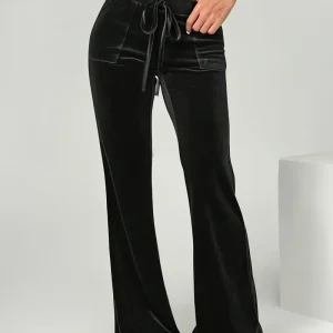 Agatha - Pantaloni svasati in velluto da donna