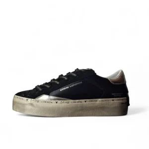 Crime London Sneakers Basse da Donna – Nero - 25074AA8B