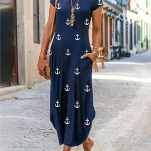 Adeline - Abito casual a maniche corte