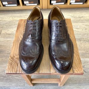 Francesine in pelle testa di moro