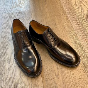 Scarpe Francesine nere in pelle