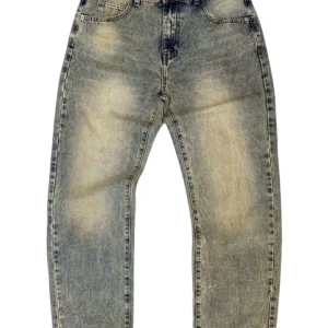 Jeans sabbiato baggy fit