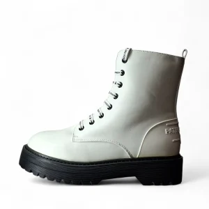 Patrizia Pepe Palm Anfibi da Donna – Bianco - PPJ700