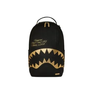 Sprayground Shark Central Gold Dlxsv Backp Zaini Streetwear Unisex – ND - 910B7166NSZ