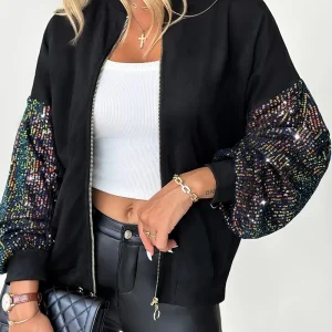 Melanie - Giacca con paillettes da donna