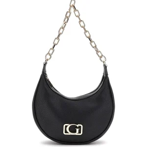 Guess Circe Hobo Shoulder Bag Shopping Strutturate da Donna – Nero - HWBG9642010 BL