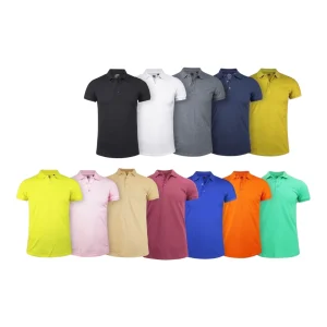 Polo in filo slim fit