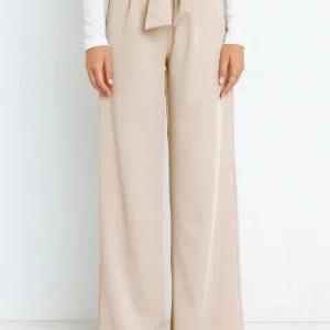 ALINA - Pantaloni eleganti a gamba larga