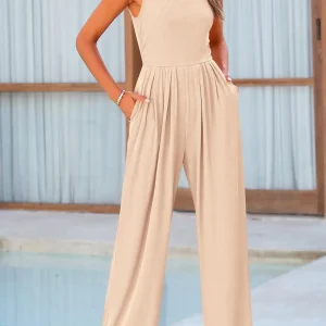 Alma - Tuta con scollo rotondo