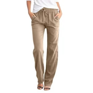 Caprice - Pantaloni dritti casual e traspiranti