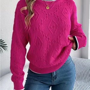 Aubree - Elegante Maglione Girocollo