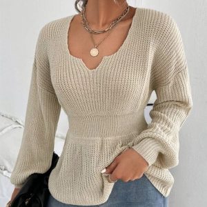 Carmila - Maglione elegante e casual in maglia