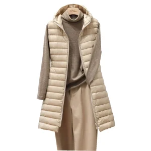 Gilet con cappuccio per donna - Vera