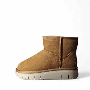 Grunland Po Stivaletti con Pelo da Donna – Cuoio - PO1803I4CHOT CUO