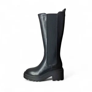 Francesco Brunelli Belinda Stivali senza Tacco da Donna – Nero - CL5936