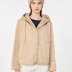 Weekend Max Mara Giacca imbottita in tela antipioggia con cappuccio Agreste PE26
