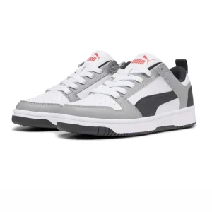 Puma Puma Rebound Layup Lo Sl Jr Sneakers Basse da Bambino – Bianco - 370490-20