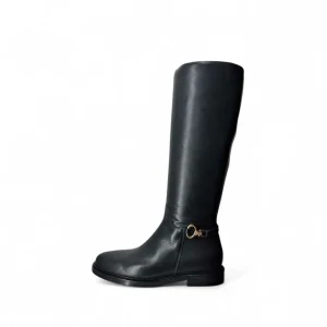 Kammi Stivali senza Tacco da Donna – Nero - 6566-2 NERO