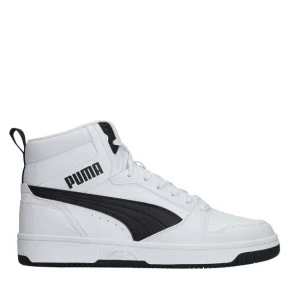 Puma Rebound V Sneakers Alte da Uomo – Bianco - 392326-02