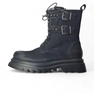 Mat 20 Anfibi da Donna – Nero - 9801