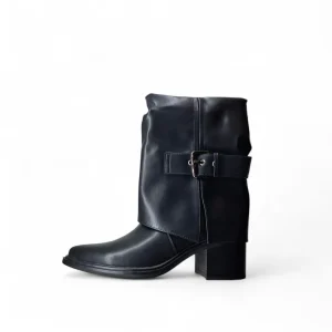 Galia Kmq Stivaletti con Tacco da Donna – Nero - KMQ25W-5H2