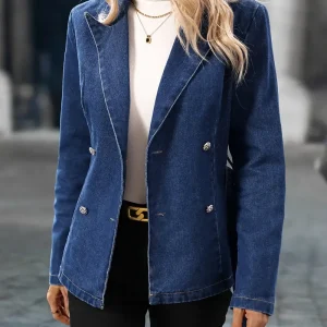 Vera - Giacca di jeans elegante e aderente alla figura