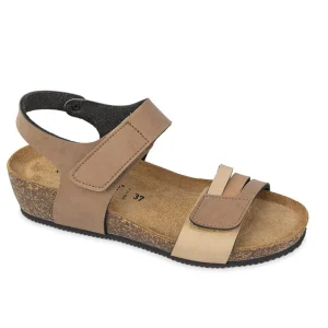 Valleverde Vg Sandali con Zeppa da Donna – Nocciola - VG397PV