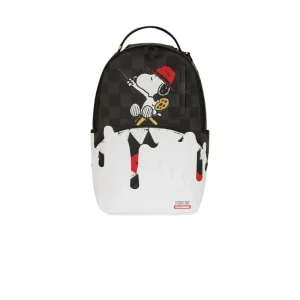 Sprayground Snoopy Painting Shark Dlxsv Ba Zaini Streetwear da Casual – ND - 910B7686NSZ