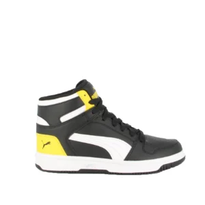 Puma Rebound Layup Sl Jr Scarpe Alte Unisex – Nero - 370486-12
