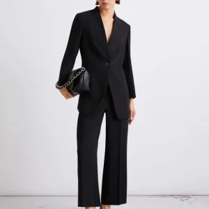 Marella ART. 365 Pantalone in envers satin, nero Grace PE26