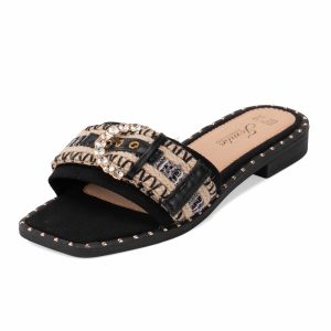 JOMIX Ciabatte Estive da Donna a Punta Quadrata WFC250364