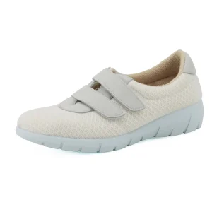 JOMIX Diabetiker Schuhe Damen Orthopädische Pantoffeln Senioren Hausschuhe mit Klettverschluss Leichte Atmungsaktiv Pantoletten mit Memory Foam Bequeme Slipper