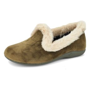 JOMIX Hausschuhe Damen Winter Pantoletten Bequeme Gefüttert Mokassins Warme Flauschig Plüsch Lammfell Puschen Made in Spanien