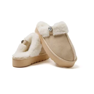 JOMIX Pantofole Donna Invernali Chiusi Ciabatte Pelose MD1008