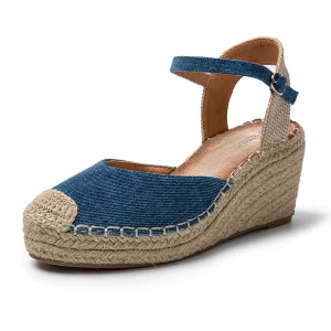 Sandali Donna Estive Pantofole Eleganti Zeppa SD9370