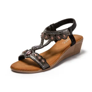 JOMIX Sandali Donna Estive Tacco Zeppa Eleganti SD9353