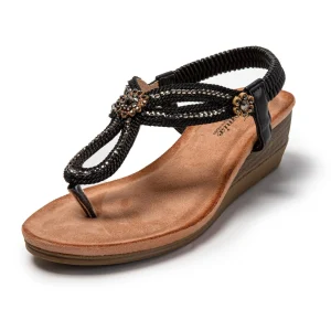 JOMIX Sandali Infradito Donna Estivi Bassi Eleganti SD9358