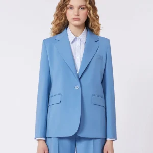 Weekend Max Mara Blazer in lana stretch Lamine PE26